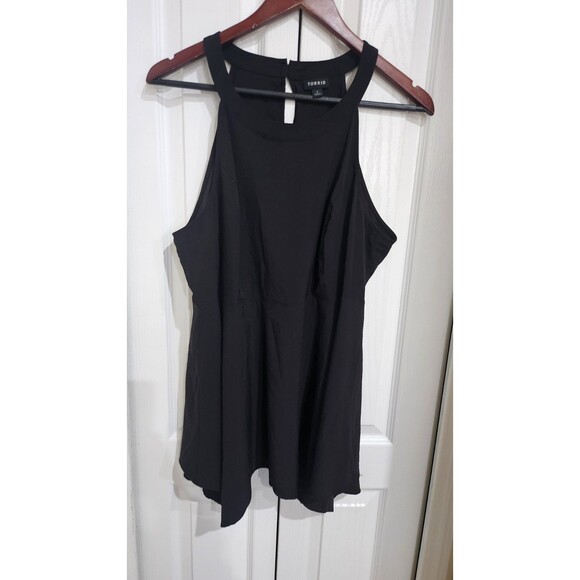 Torrid black Women's halter Chic Casual Elegant Size 1X. - Picture 5 of 16